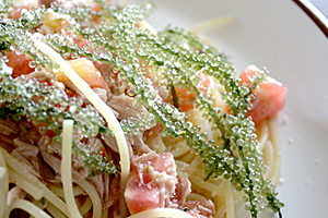 パスタのアップ!!